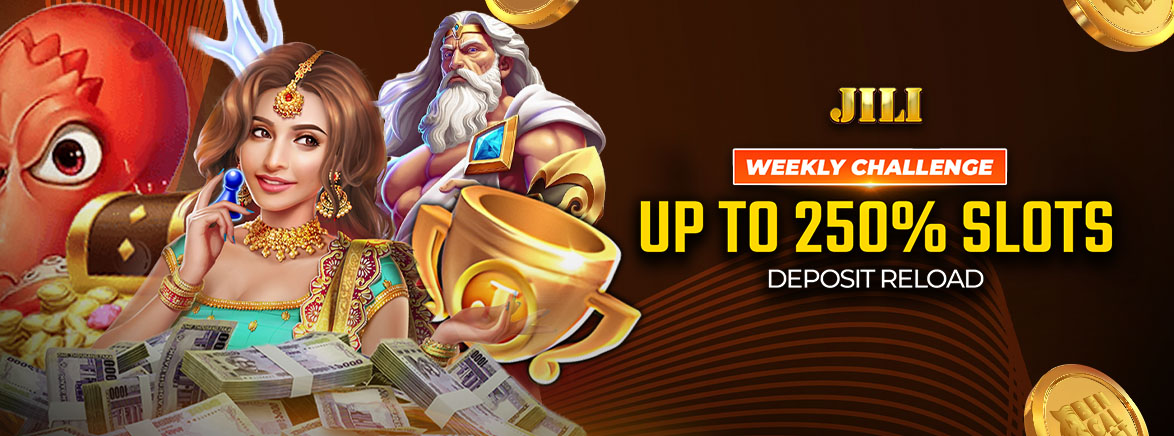 Slots Weekly Deposit Challenge up to 250% Slots Weekly Deposit Challenge up to 250%