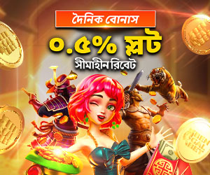 স্লট ০.৫% সীমাহীন দৈনিক রিবেট